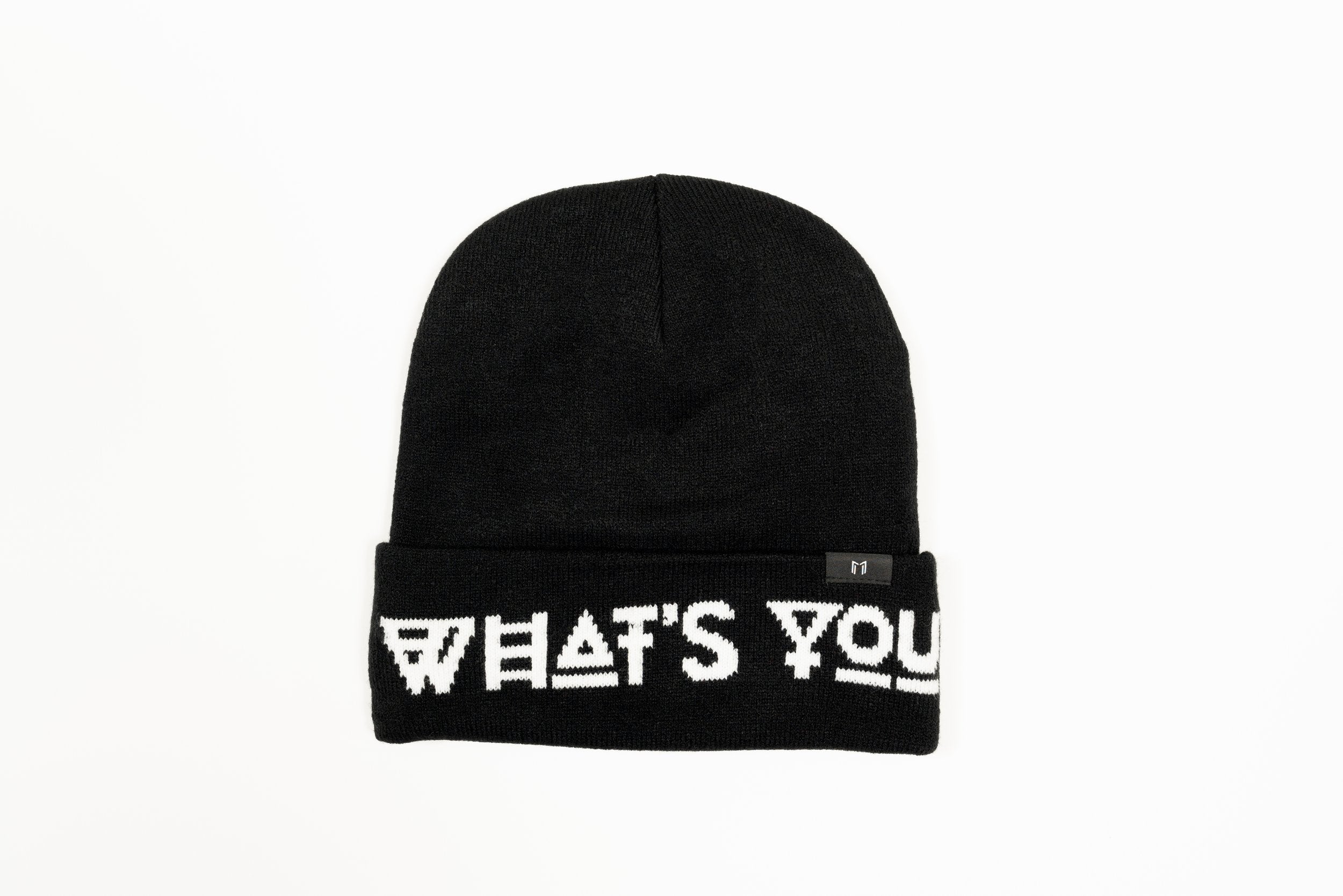 What's Your Hustle?® ROUNDED LOGO Fleece-Lined Beanie (3 COLORS)