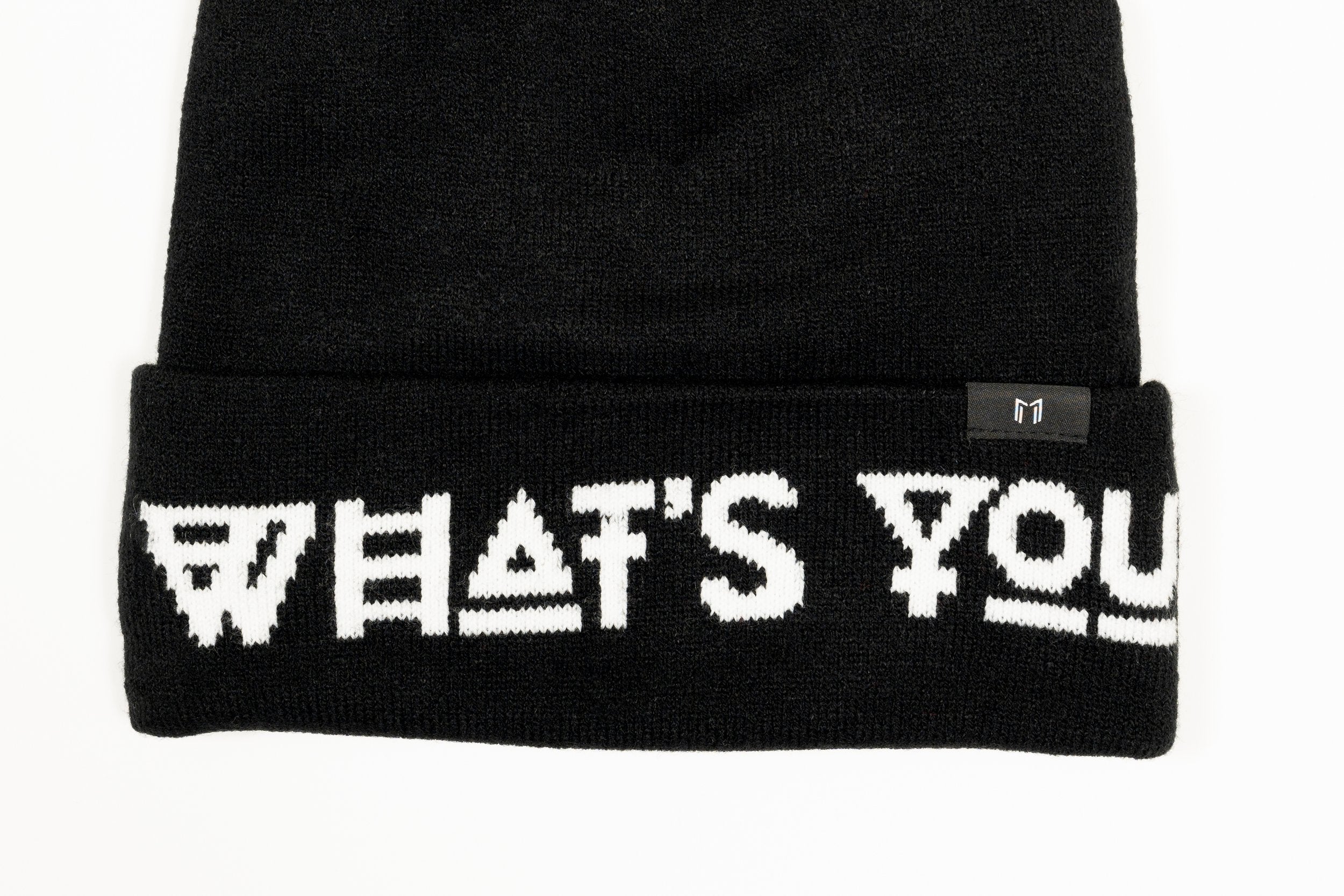 What's Your Hustle?® ROUNDED LOGO Fleece-Lined Beanie (3 COLORS)