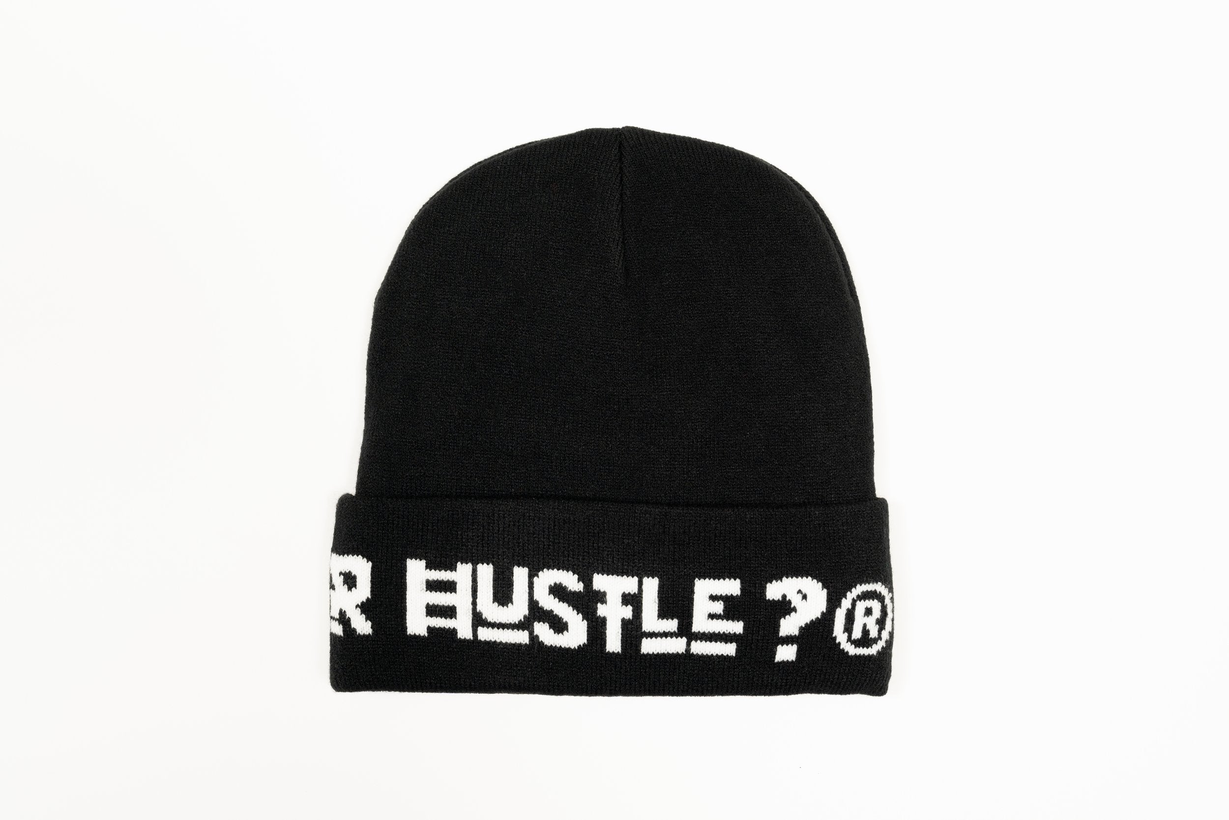 What's Your Hustle?® ROUNDED LOGO Fleece-Lined Beanie (3 COLORS)