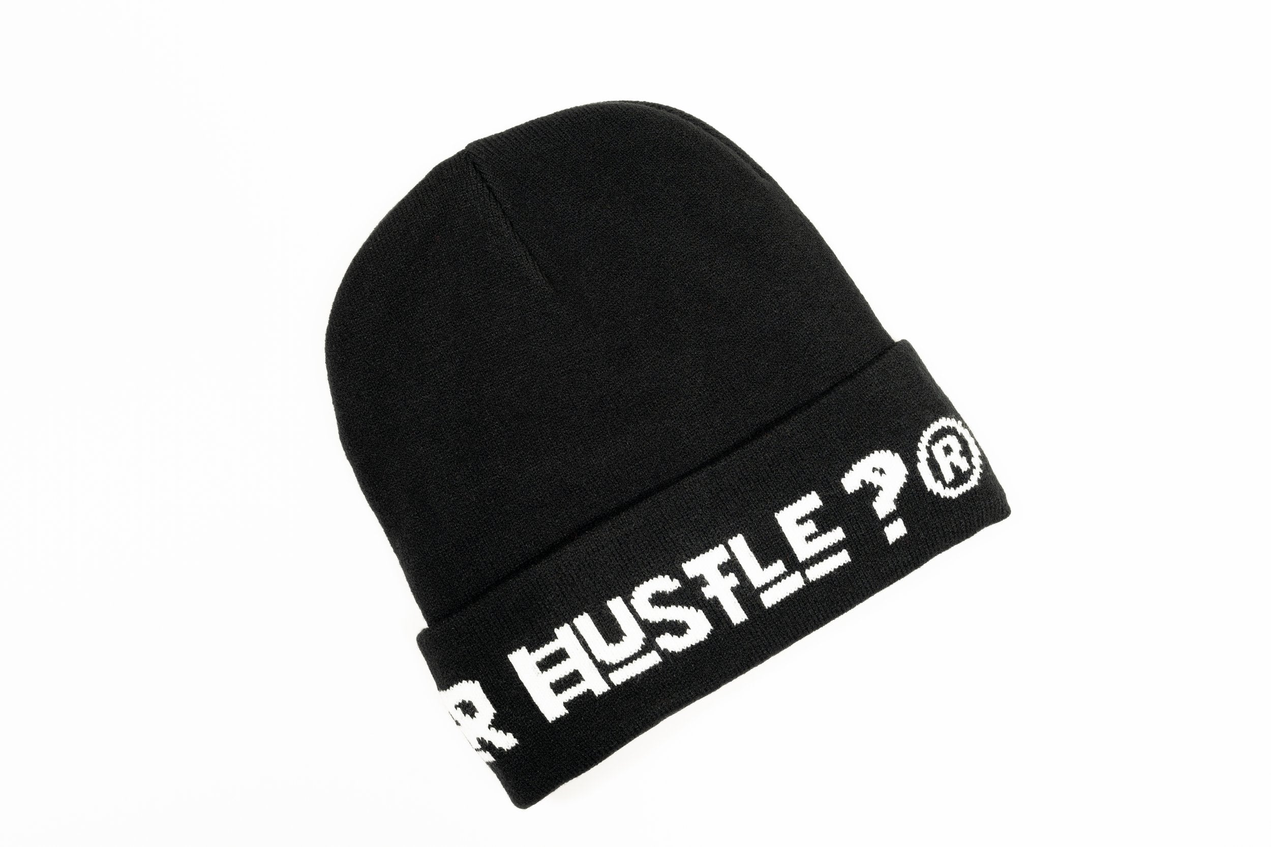 What's Your Hustle?® ROUNDED LOGO Fleece-Lined Beanie (3 COLORS)