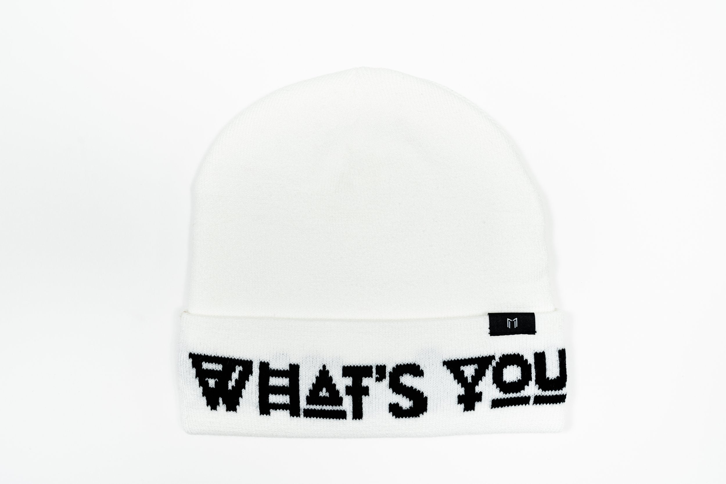 What's Your Hustle?® ROUNDED LOGO Fleece-Lined Beanie (3 COLORS)