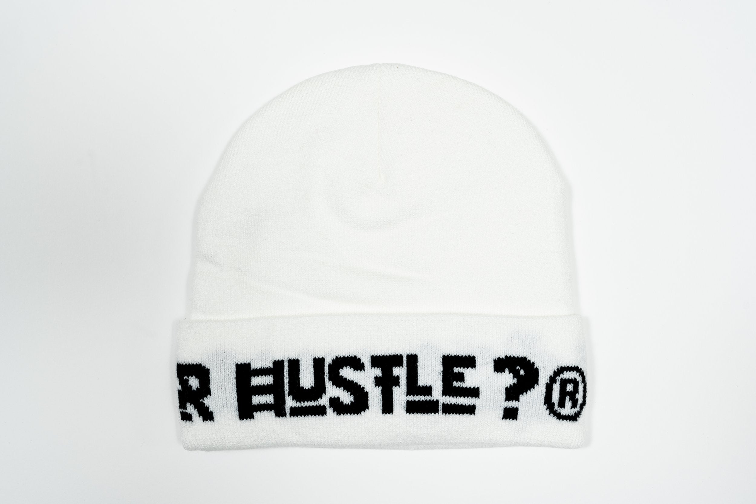 What's Your Hustle?® ROUNDED LOGO Fleece-Lined Beanie (3 COLORS)