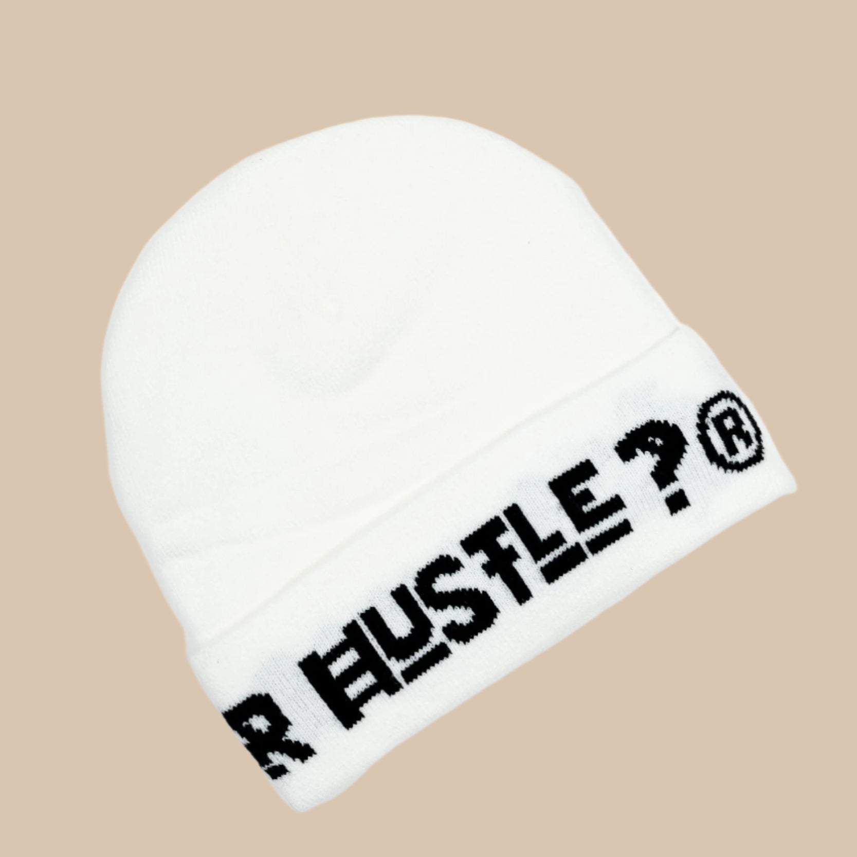 What's Your Hustle?® ROUNDED LOGO Fleece-Lined Beanie (3 COLORS) - What's Your Hustle?