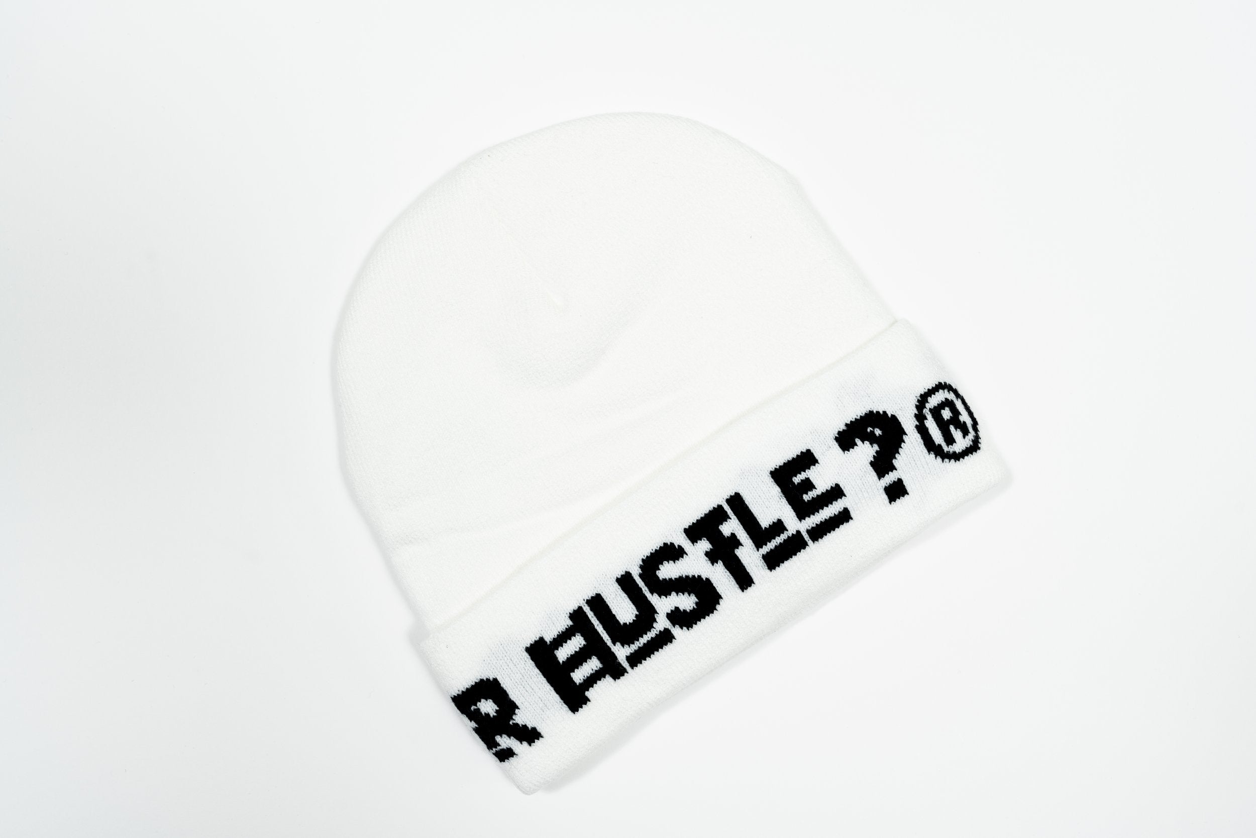 What's Your Hustle?® ROUNDED LOGO Fleece-Lined Beanie (3 COLORS)