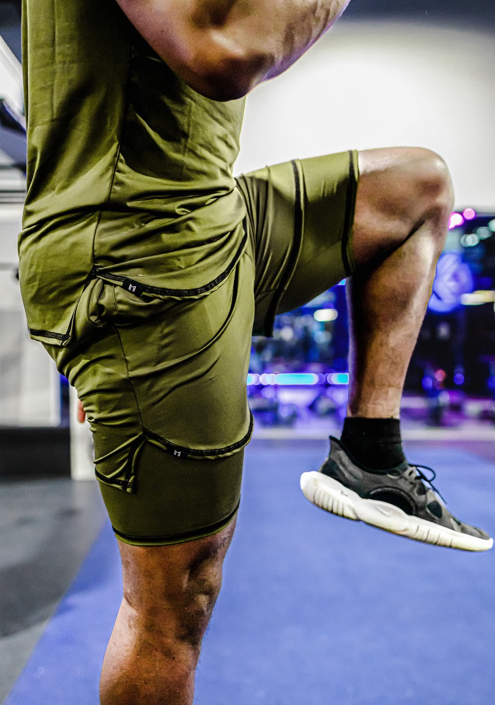 Hustle-TECH™ High Performance Shorts w/Lining and Hidden Pocket (2 COLORS)