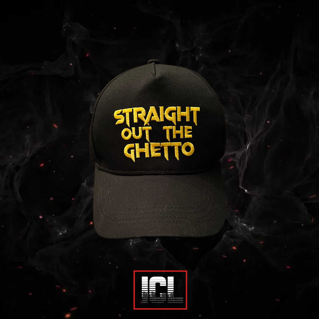 "STRAIGHT OUT THE GHETTO™" Strap-Back | 2 Colors | WYH? x SCRAPPY RAMIREZ