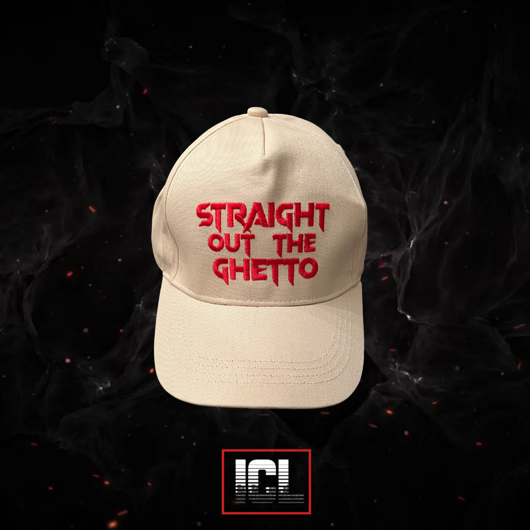 "STRAIGHT OUT THE GHETTO™" Strap-Back | 2 Colors | WYH? x SCRAPPY RAMIREZ